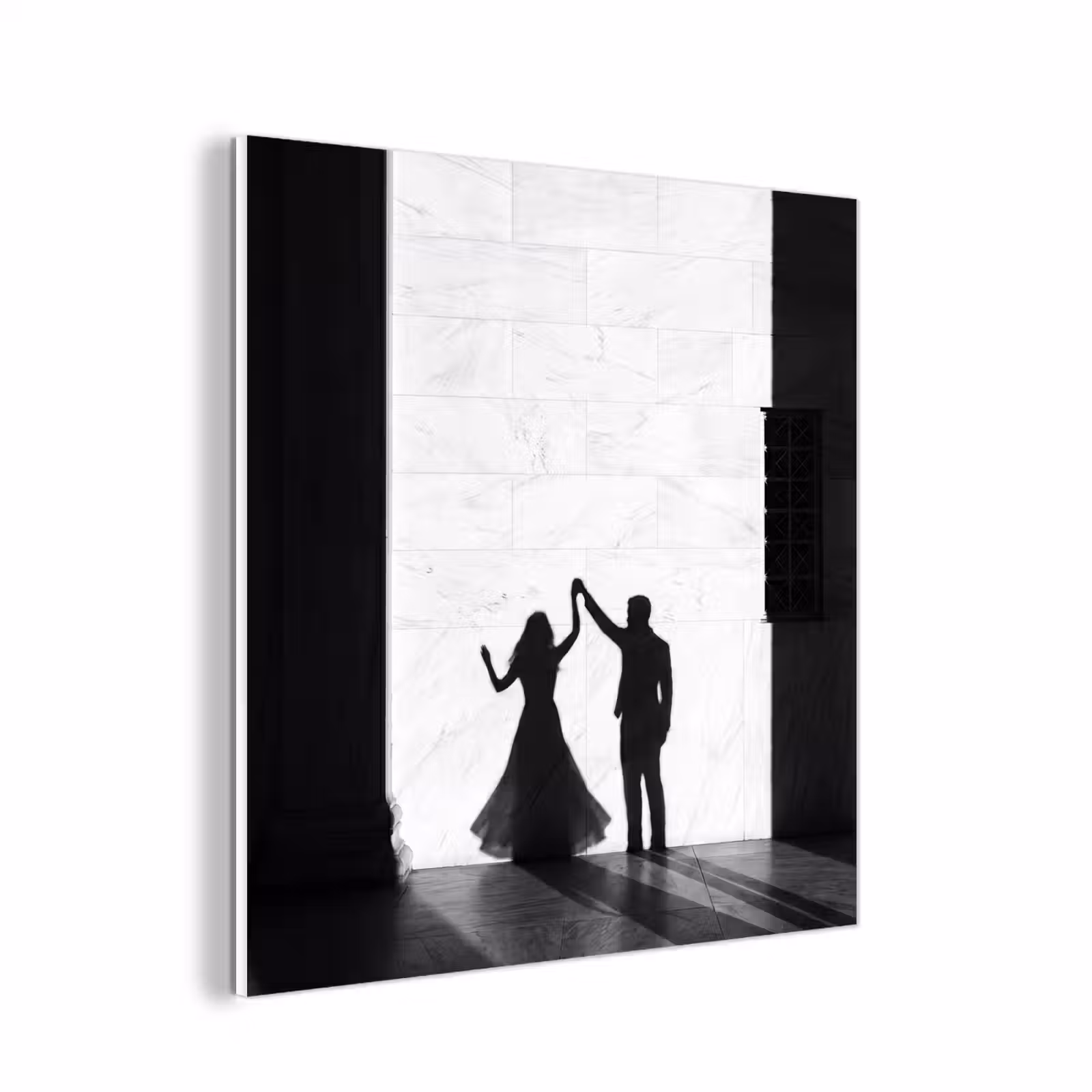 Forex - Mensen - Schaduw - Dans - Zwart-wit - Liefde — 1