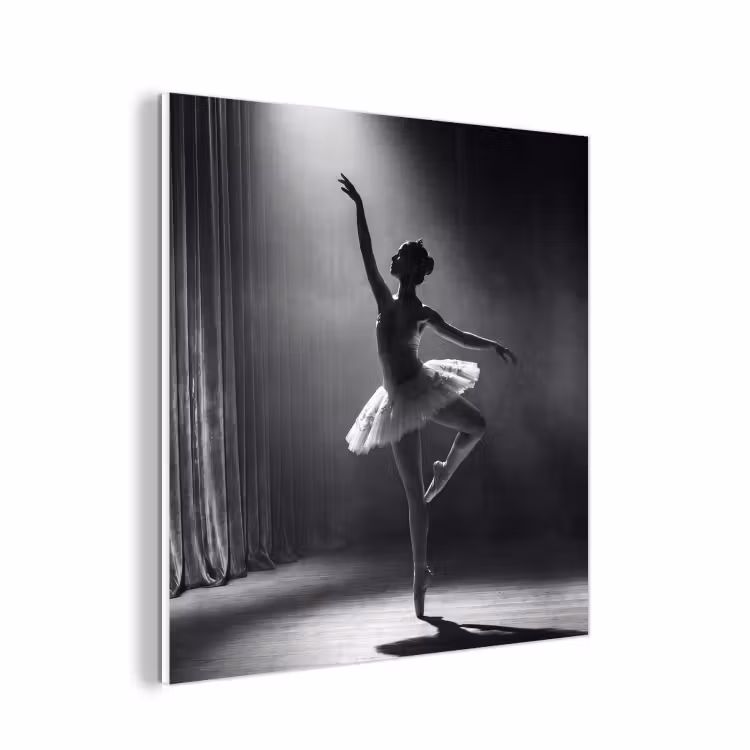 Forex - Danser - Podium - Zwart-wit - Kunst - Klassiek — 1
