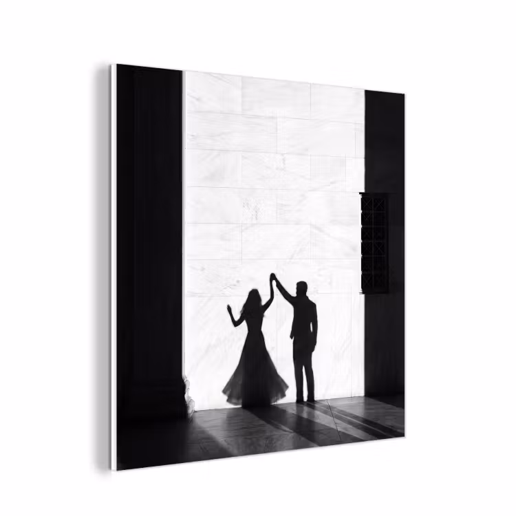 Forex - Mensen - Schaduw - Dans - Zwart-wit - Liefde — 1