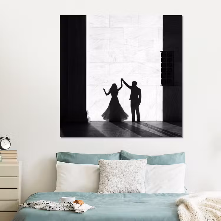 Forex - Mensen - Schaduw - Dans - Zwart-wit - Liefde — 2