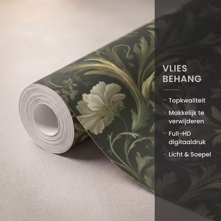 Behang - Botanisch - Naadloos - Bloemen — 3