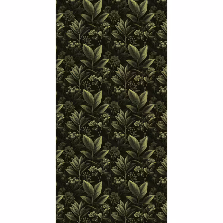 Behang - Klassiek - Donker - Botanisch - Planten — 2