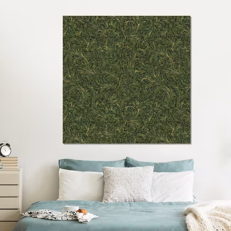 Forex - Donker - Groen - Krullend - Botanisch — 2