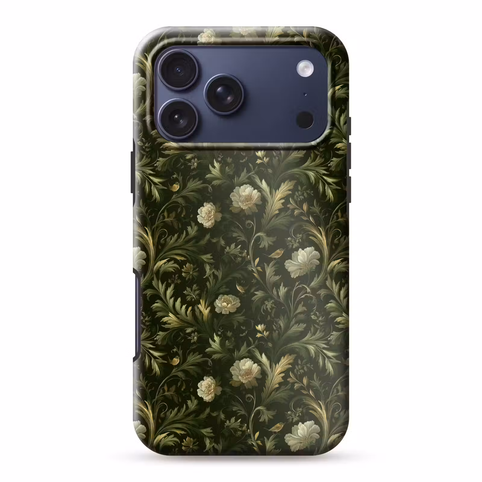 Telefoonhoesje Toughcase - Botanisch - Naadloos - Bloemen — 1