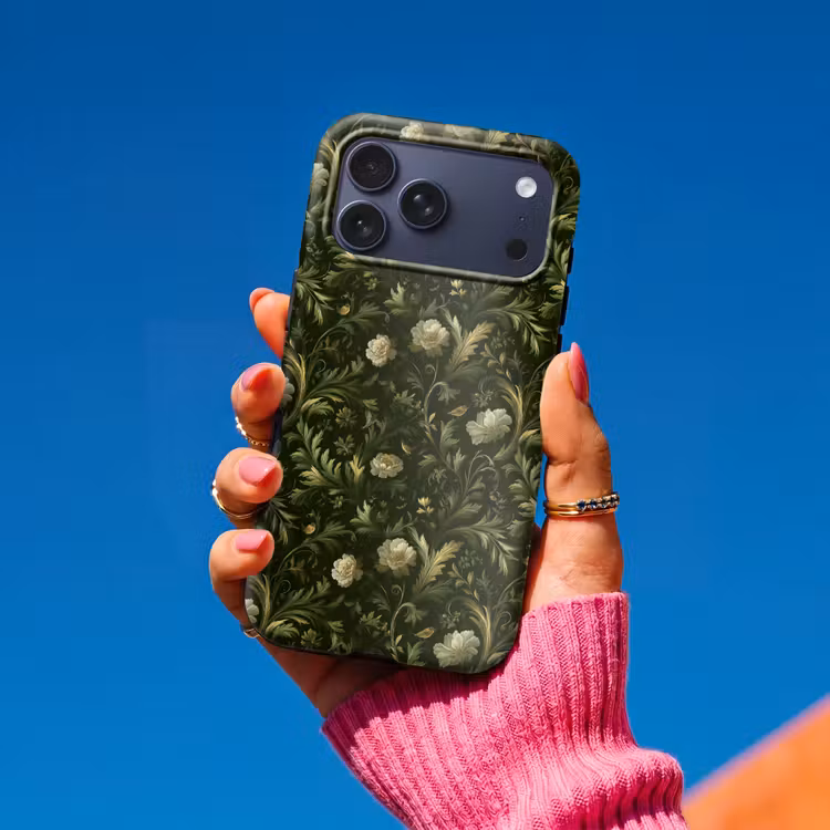 Telefoonhoesje Toughcase - Botanisch - Naadloos - Bloemen — 2