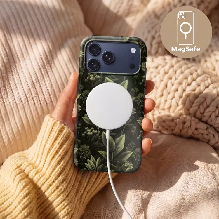 Telefoonhoesje Toughcase - Klassiek - Donker - Botanisch - Planten — 8