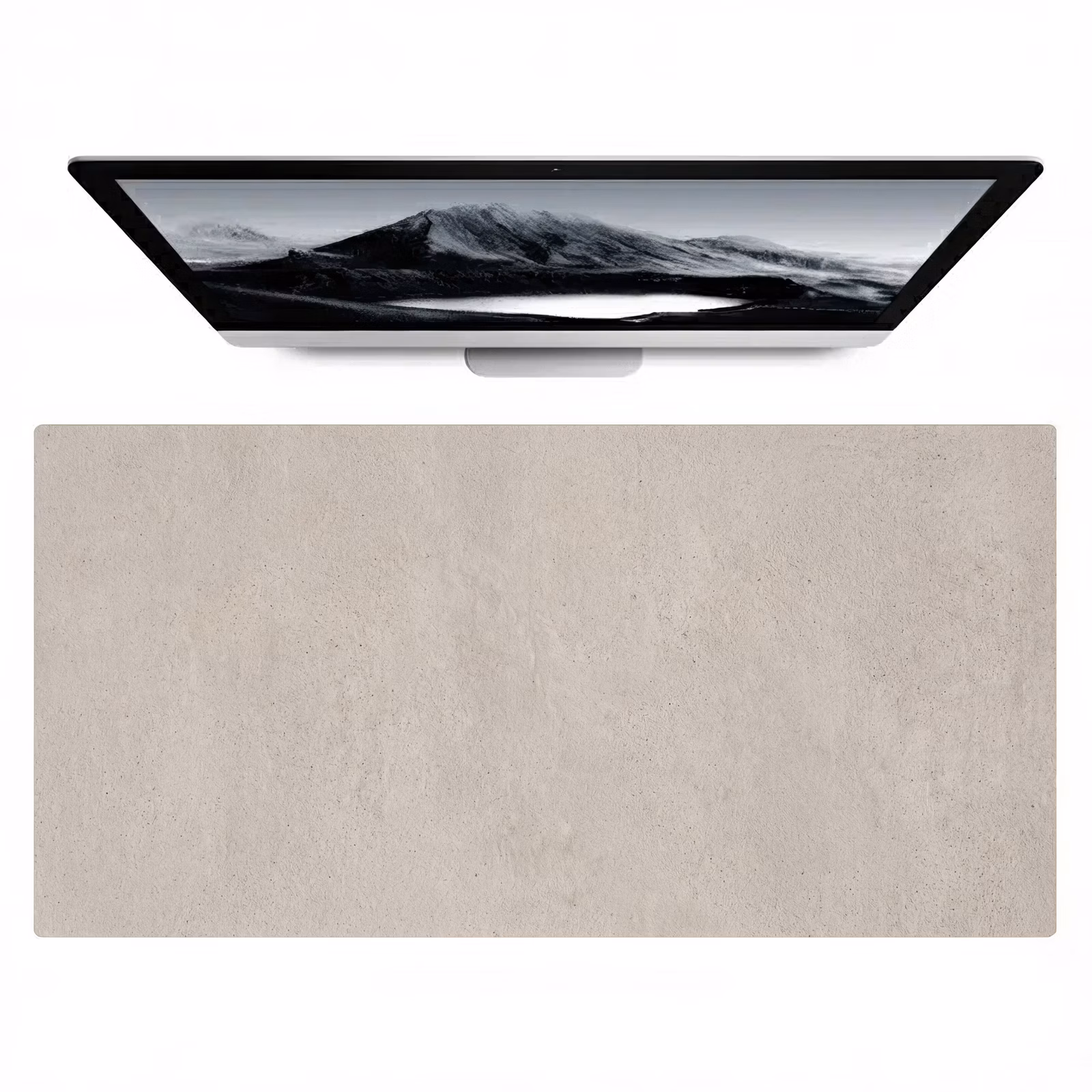 Bureau onderlegger - Beton Look Beige — 1