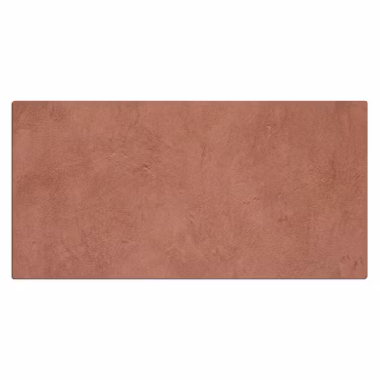 Bureau onderlegger - Terracotta Stucwerk Muur — 2