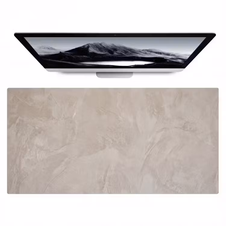 Bureau onderlegger - Beige Betonlook