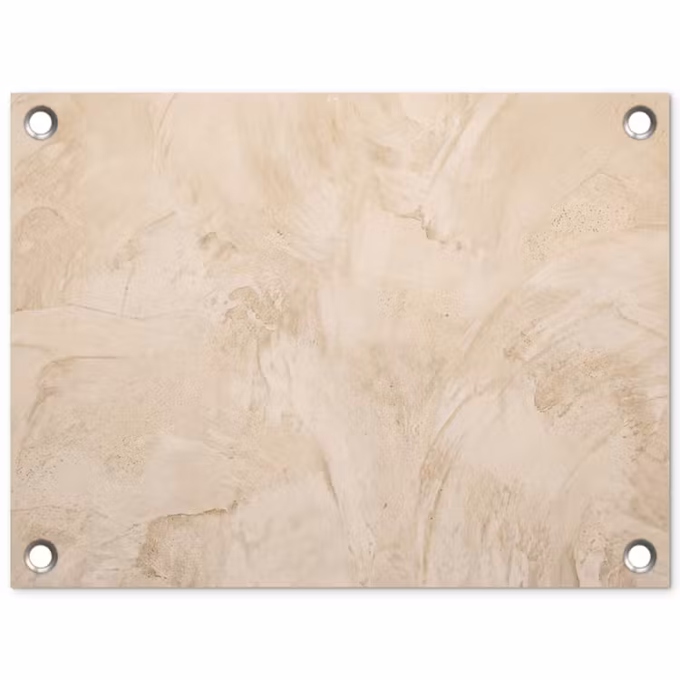 Tuinposter - Textuur - Patroon - Abstract - Modern - Beige