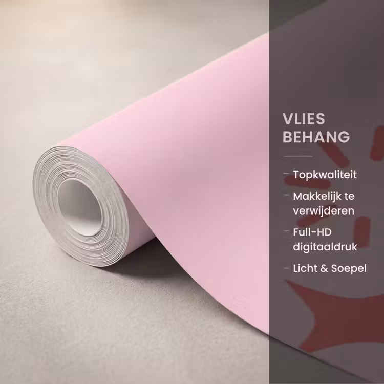 Behang - Lippen - Tong - Pop-art - Kleurrijk - Roze — 3