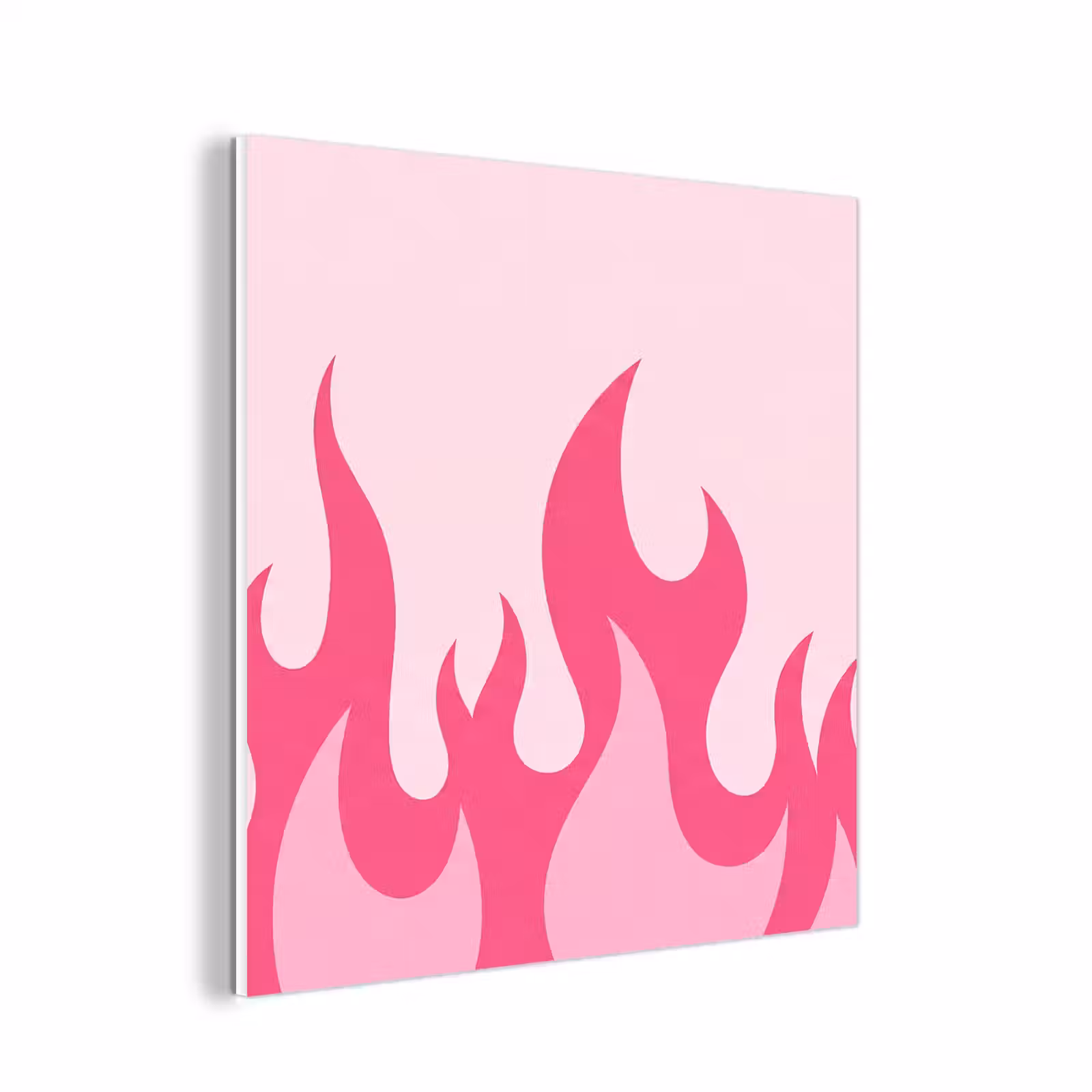 Forex - Vlammen - Patroon - Abstract - Modern - Roze — 1
