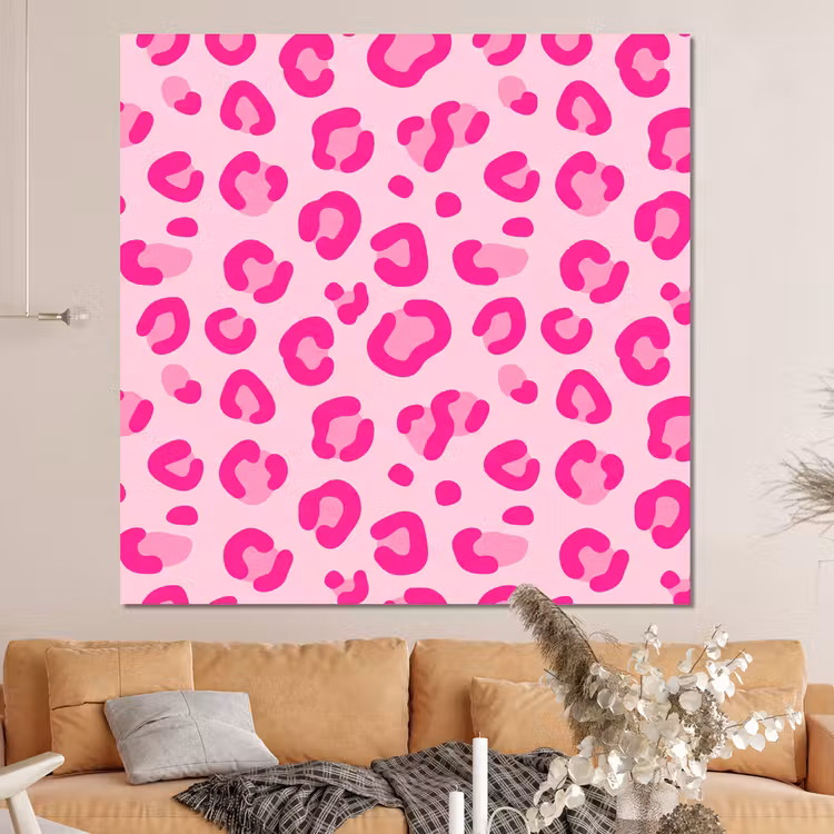 Forex - Dierenprint - Patroon - Abstract - Modern - Roze — 4