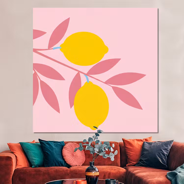 Forex - Fruit - Tak - Natuur - Abstract - Roze — 3
