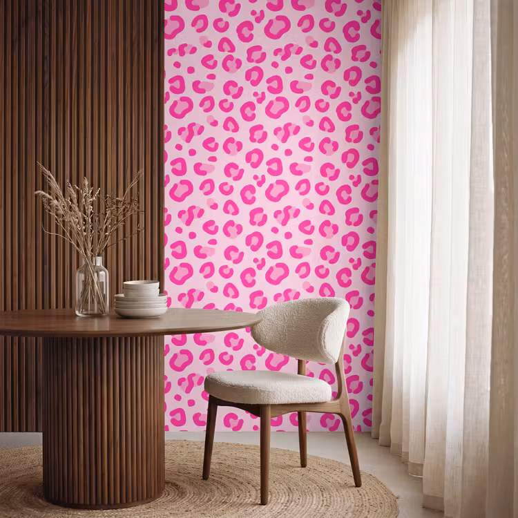 Behang - Dierenprint - Patroon - Abstract - Modern - Roze — 4