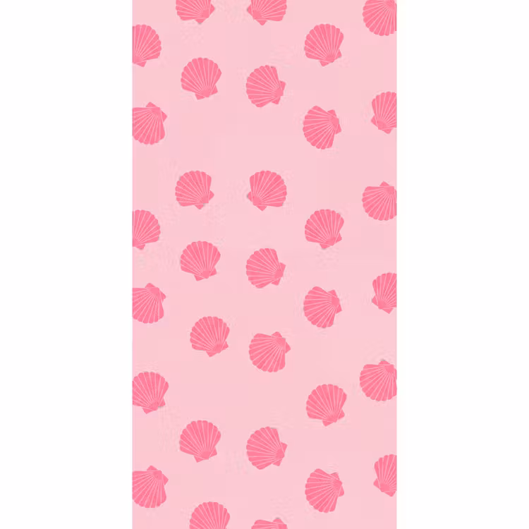Behang - Schelp - Patroon - Zee - Modern - Roze — 2