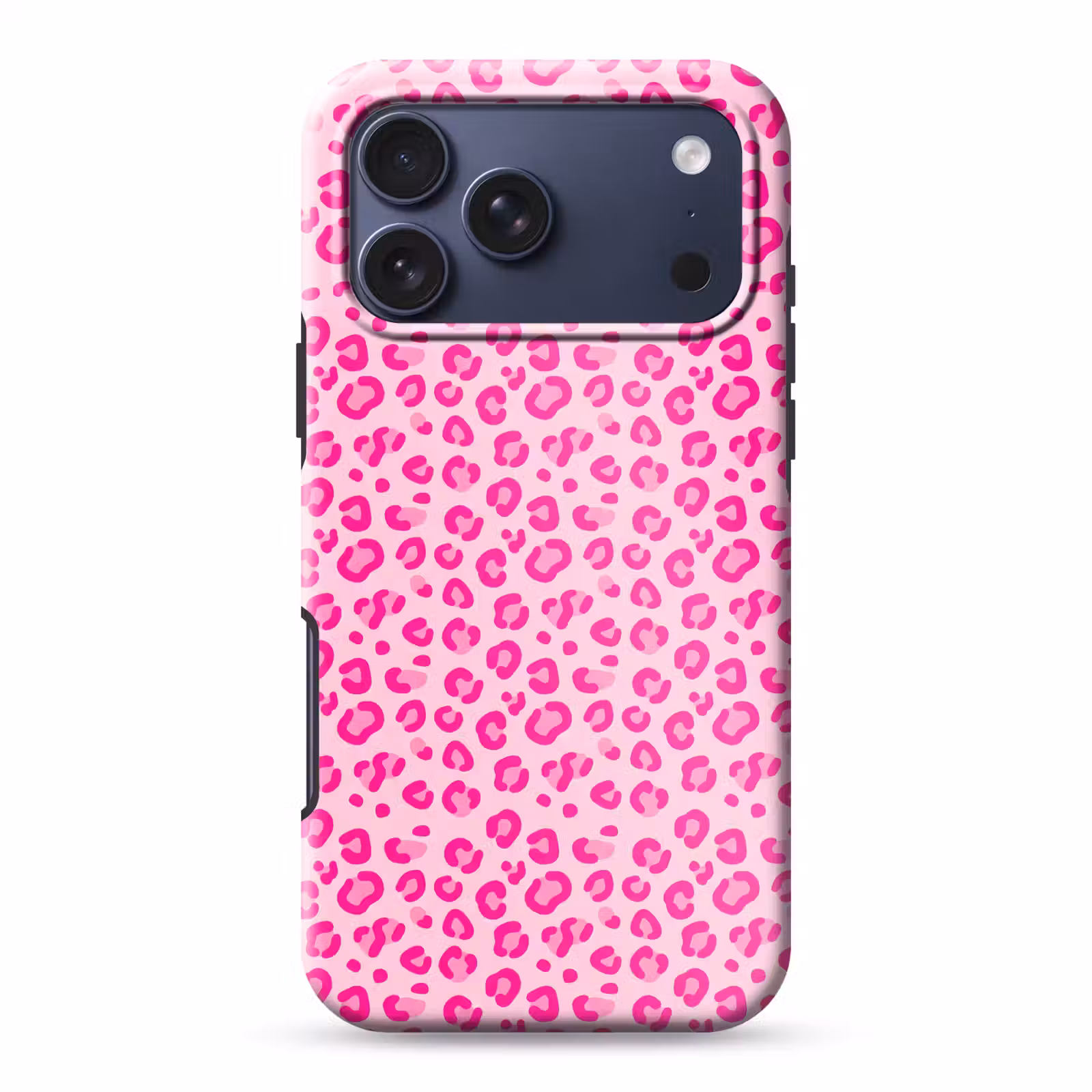 Telefoonhoesje Toughcase - Dierenprint - Patroon - Abstract - Modern - Roze — 1