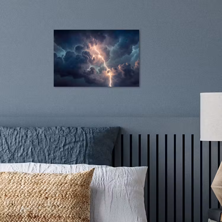 Poster - Bliksem - Storm - Natuur - Donker — 3