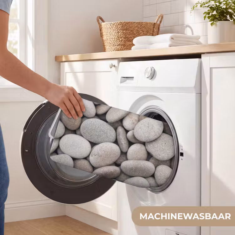 Wc Mat - Kiezels - Stenen - Grijs — 5