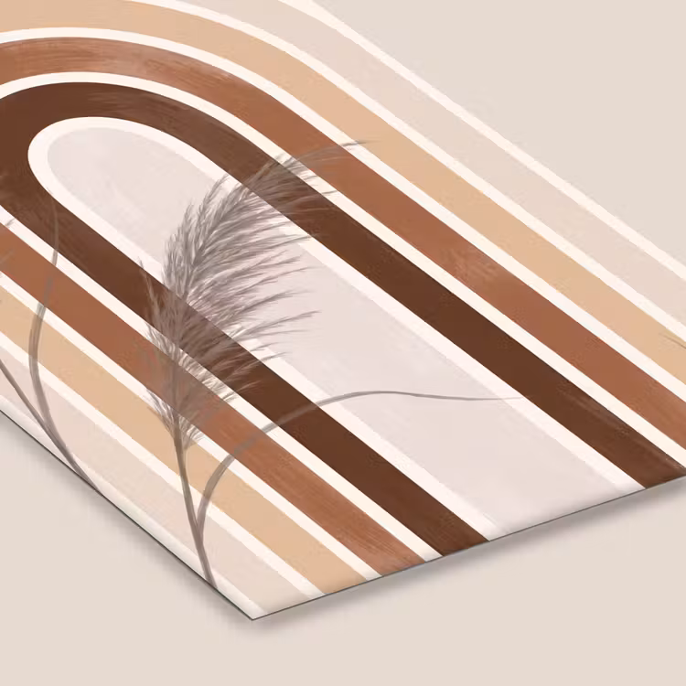 Poster met lijst - Abstract - Bogen - Plant - Boho - Beige — 7