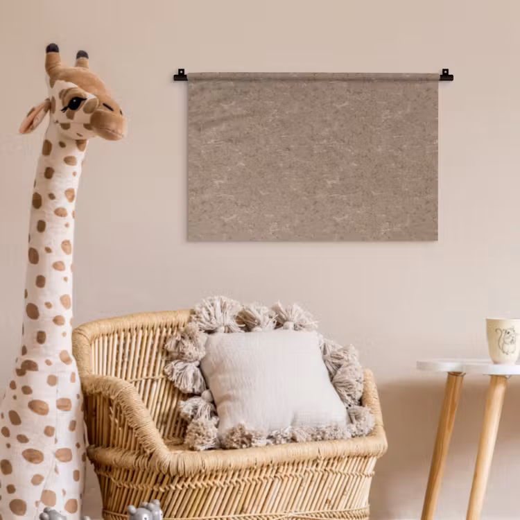 Wandkleed - Patroon - Kalksteen - Beige — 5