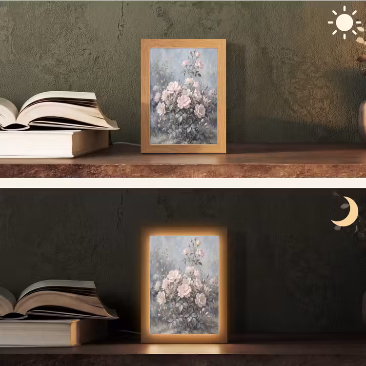 Tafellamp - Rozen - Illustratie - Roze — 5