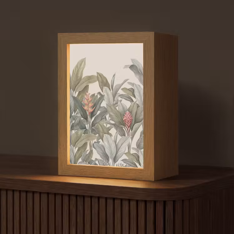 Tafellamp - Tropisch - Planten - Modern - Groen