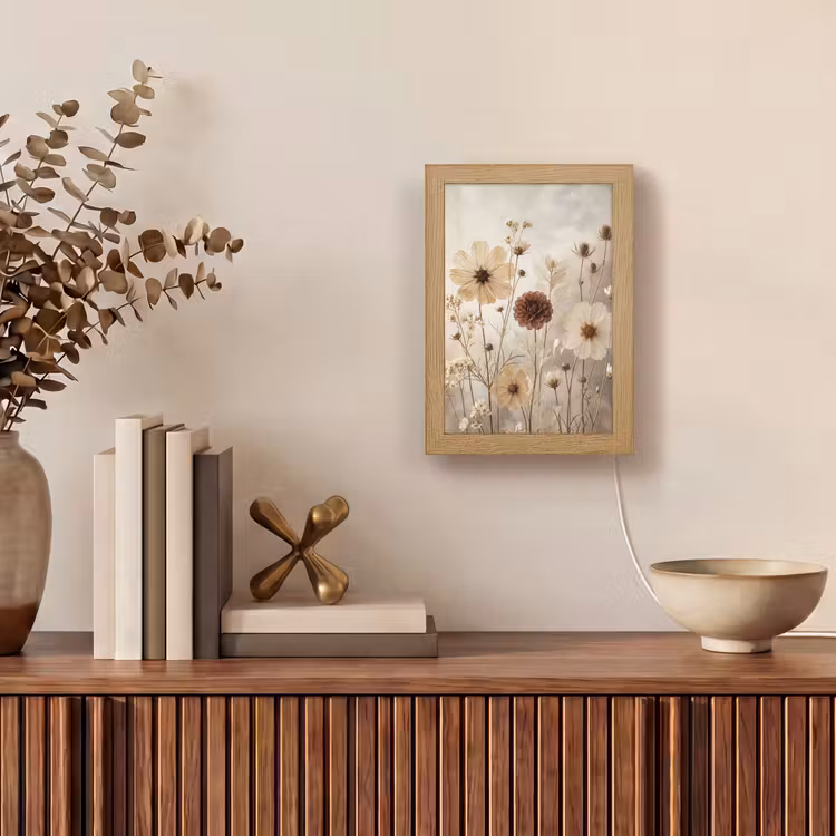 Tafellamp - Wilde bloemen - Botanisch - Vintage - Natuur - Rustiek — 4