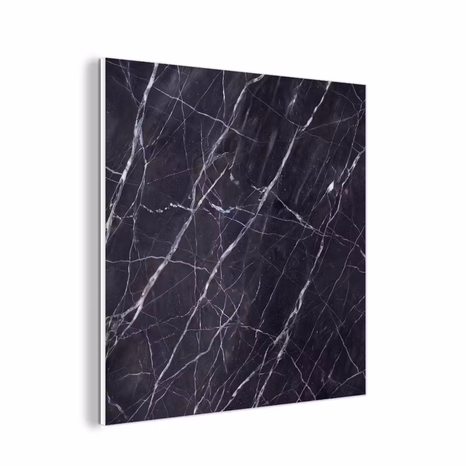 Forex - Marmer - Patroon - Modern - Zwart - Wit — 1