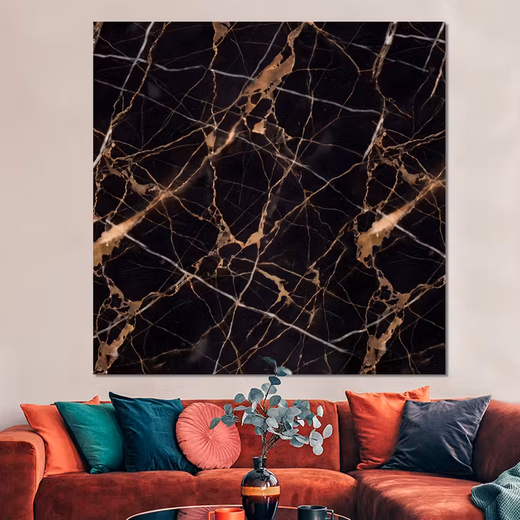 Forex - Marmer - Goud - Abstract - Zwart — 3