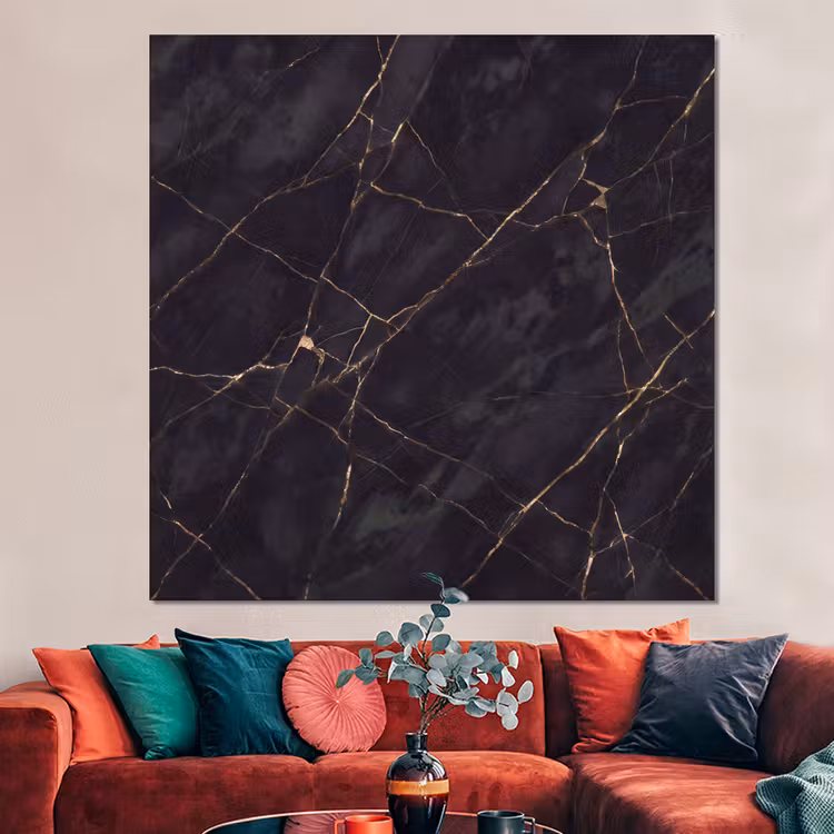 Forex - Textuur - Gouden lijnen - Abstract - Modern - Zwart — 3