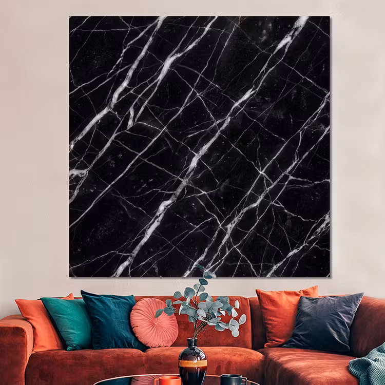 Forex - Marmer - Aders - Abstract - Zwart — 3