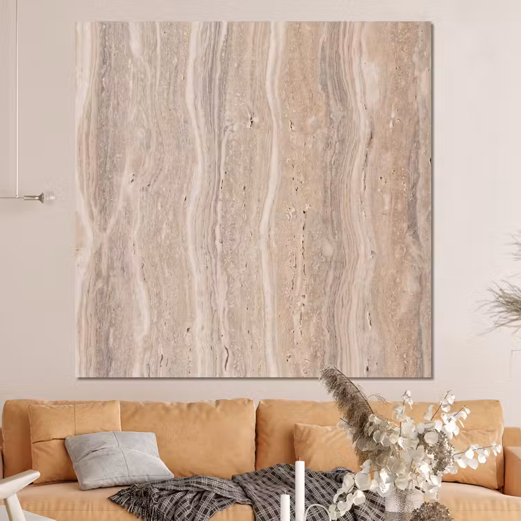Forex - Steen - Patroon - Textuur - Natuurlijk - Beige — 4