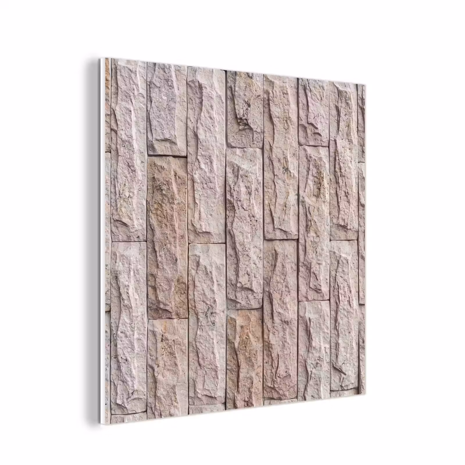 Forex - Muur - Steen - Ruw - Beige - Textuur — 1