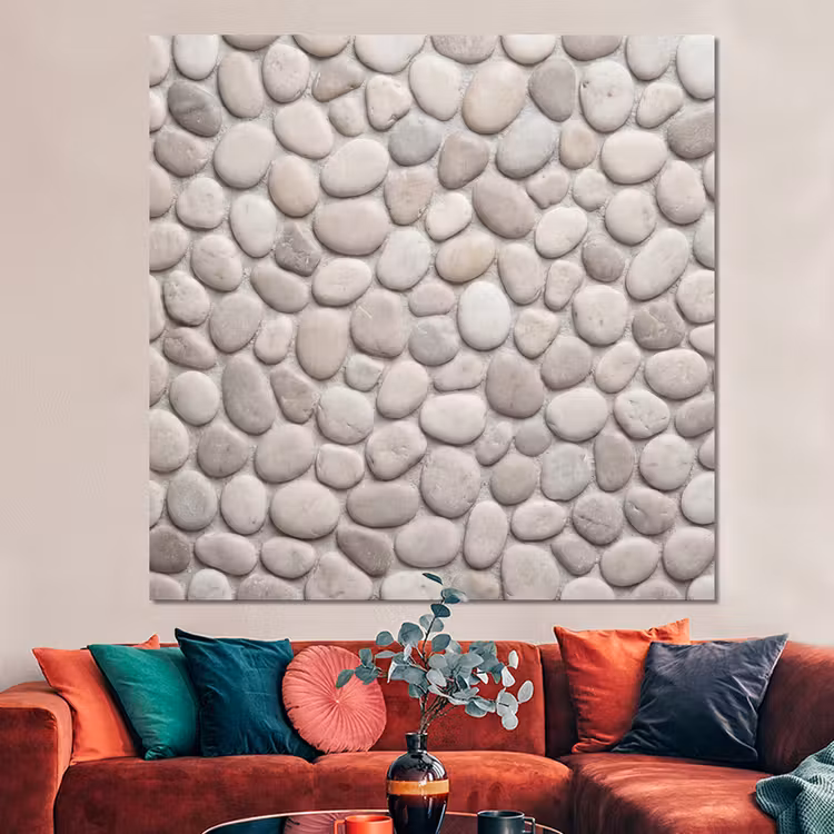 Forex - Steen - Kiezel - Natuur - Minimalistisch - Beige — 3