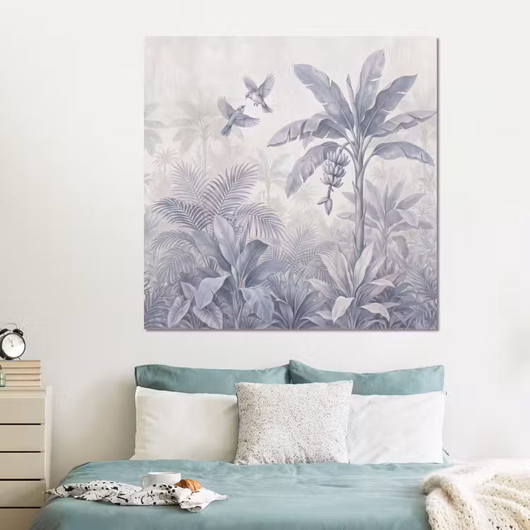 Forex - Natuur - Vogel - Jungle - Illustratie - Blauw — 2