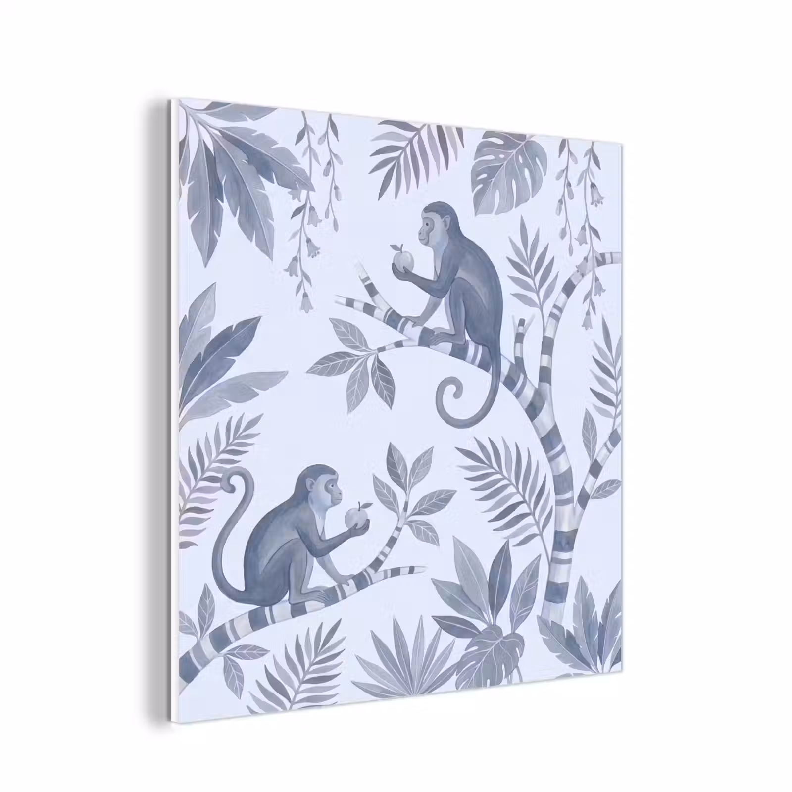Forex - Aap - Boom - Bladeren - Jungle - Illustratie — 1