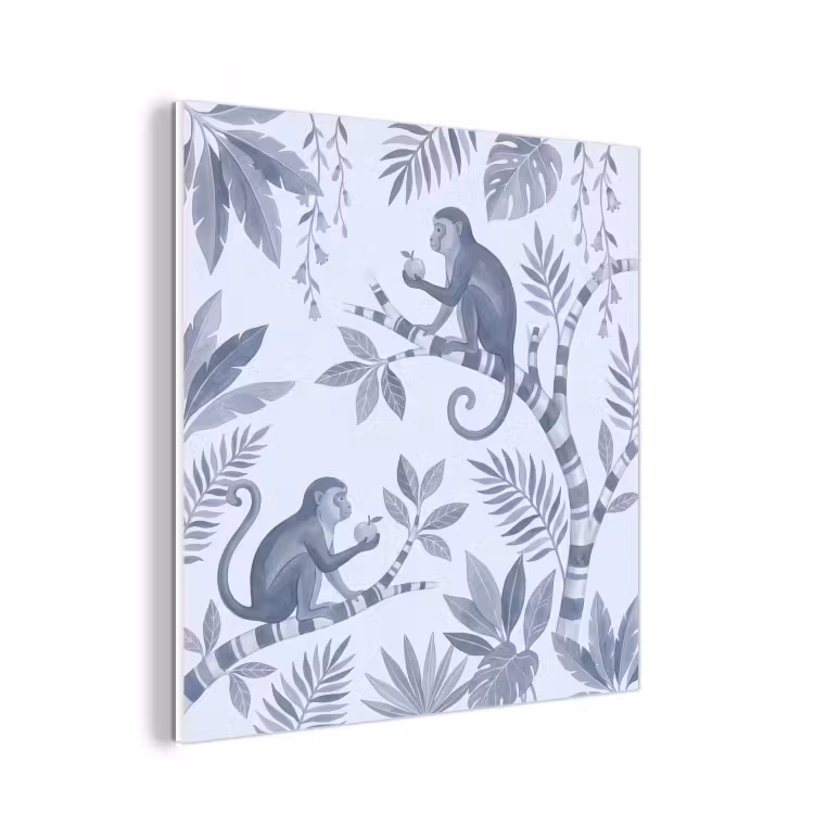 Forex - Aap - Boom - Bladeren - Jungle - Illustratie — 1
