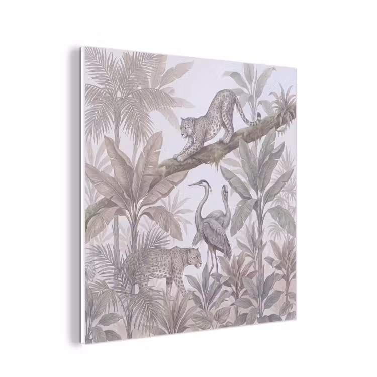Forex - Kat - Vogel - Jungle - Illustratie - Dieren — 1