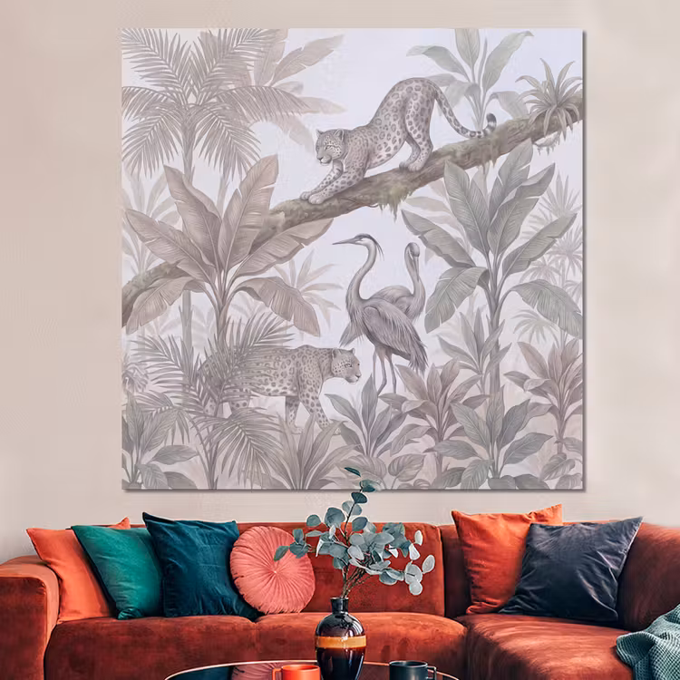 Forex - Kat - Vogel - Jungle - Illustratie - Dieren — 3
