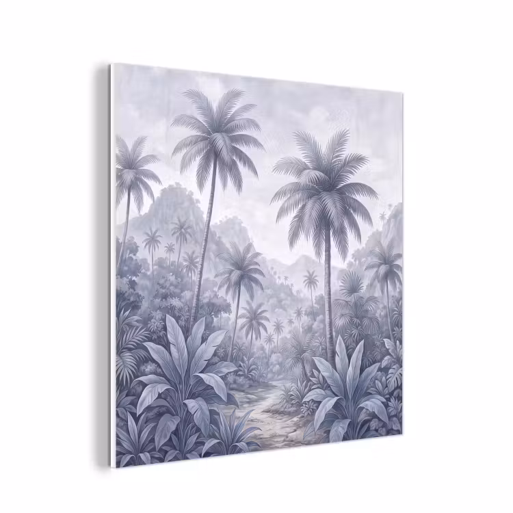 Forex - Natuur - Boom - Tropisch - Landschap - Blauw — 1