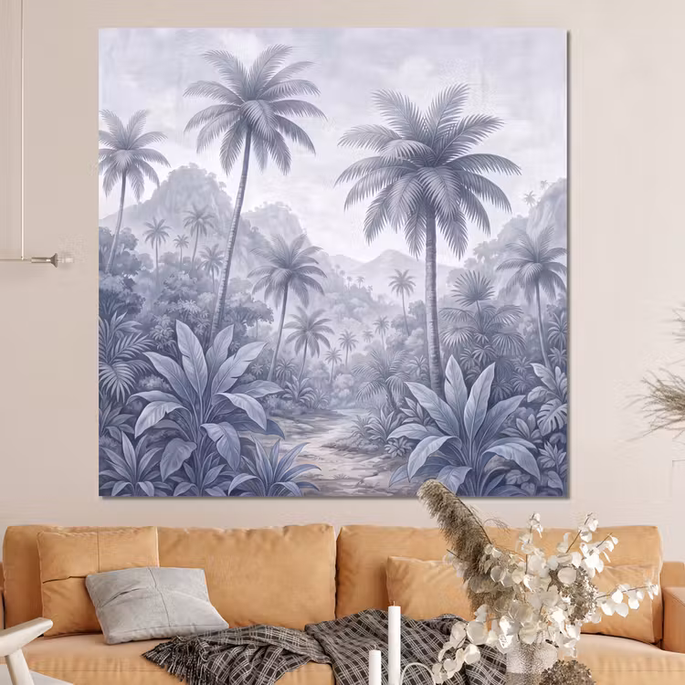 Forex - Natuur - Boom - Tropisch - Landschap - Blauw — 4