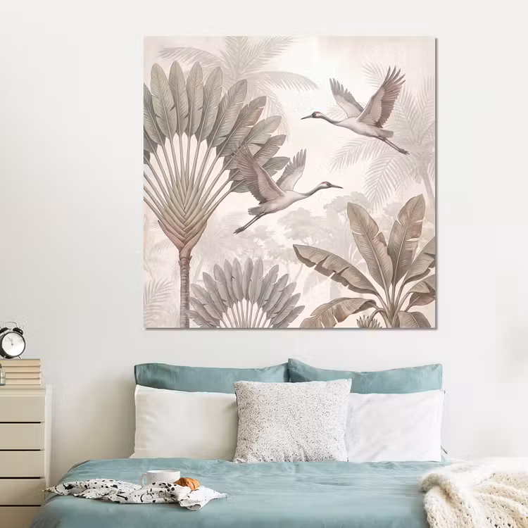 Forex - Vogel - Tropisch - Jungle - Natuur - Beige — 2