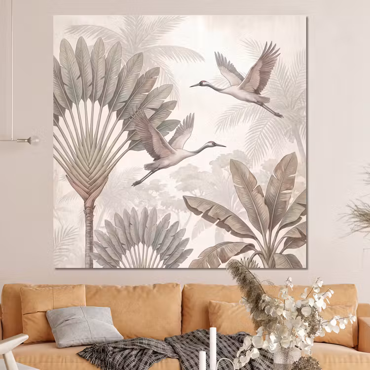 Forex - Vogel - Tropisch - Jungle - Natuur - Beige — 4