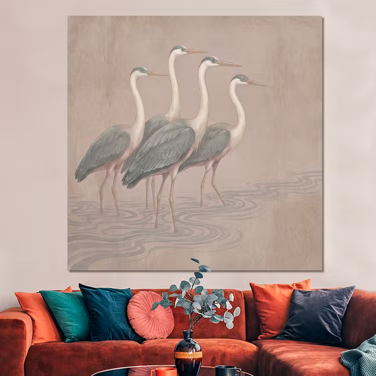 Forex - Vogel - Water - Natuur - Vintage — 3