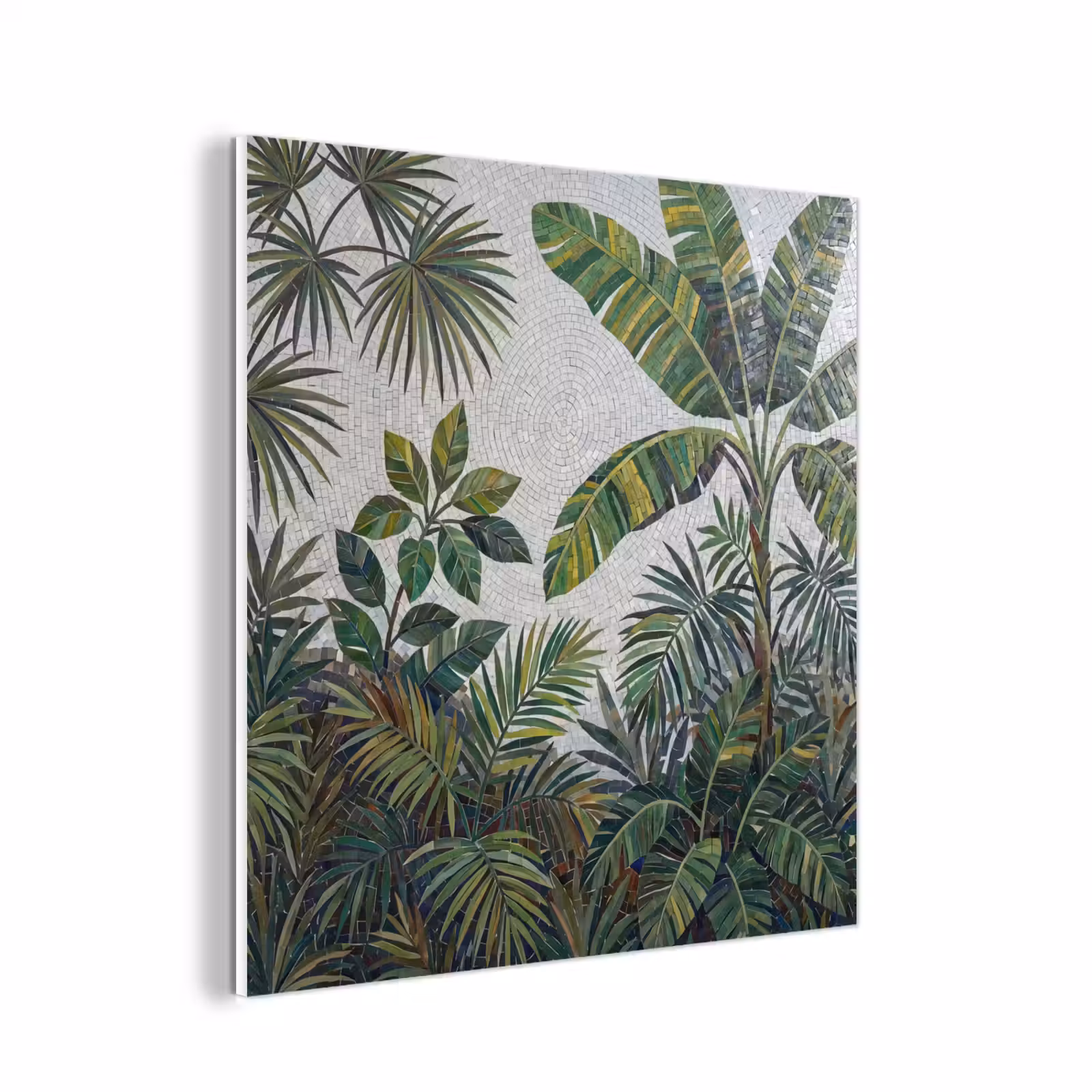 Forex - Planten - Tropisch - Mozaïek - Groen - Natuur — 1