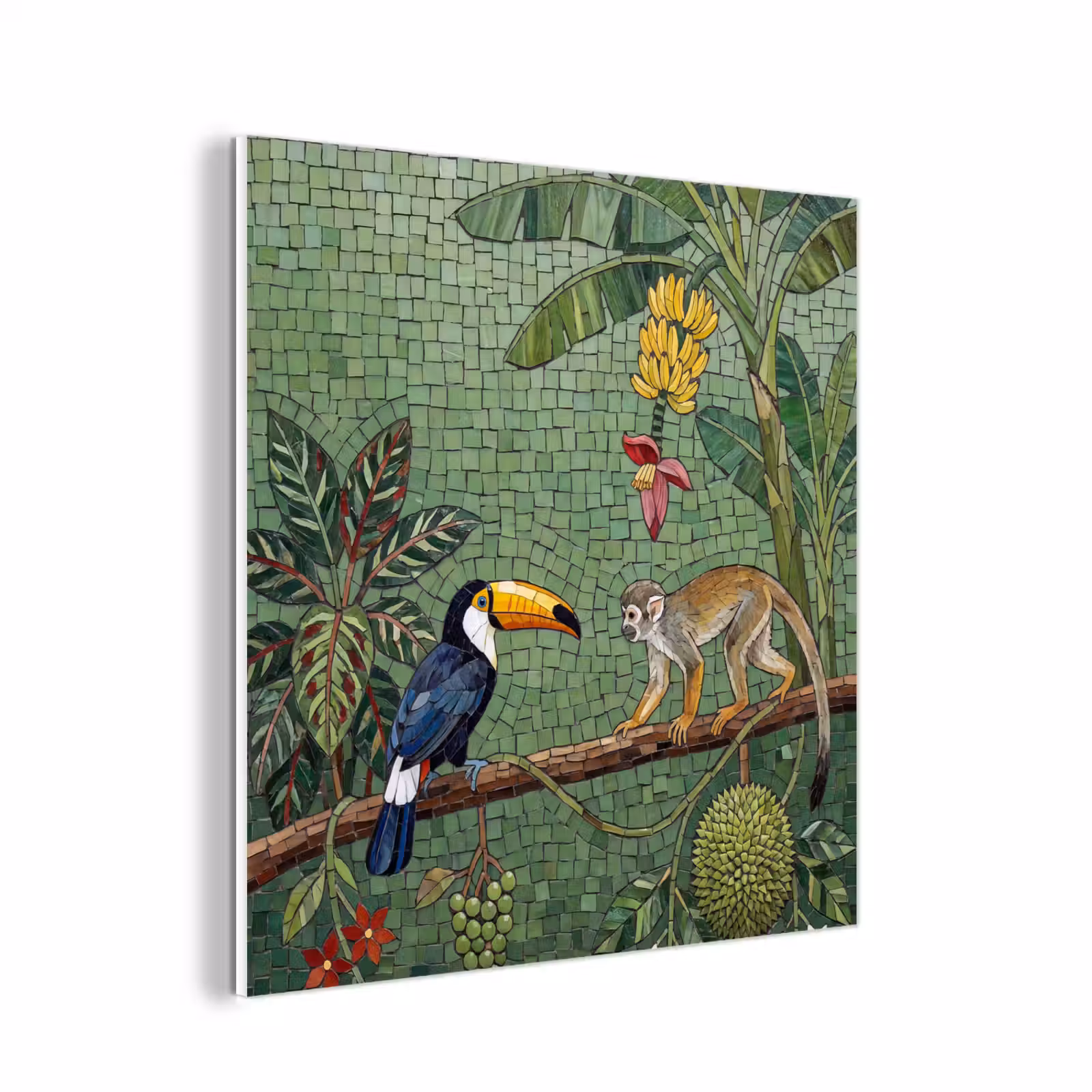 Forex - Vogel - Dier - Jungle - Mozaïek - Natuur — 1