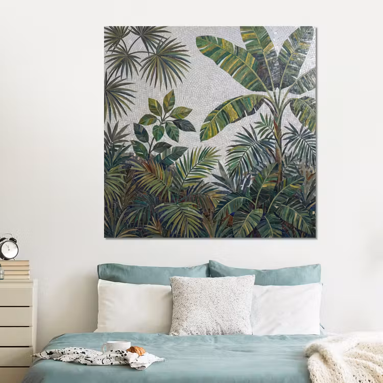 Forex - Planten - Tropisch - Mozaïek - Groen - Natuur — 2