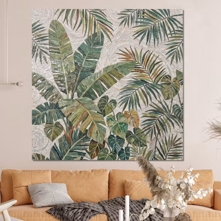 Forex - Planten - Tropisch - Mozaïek - Natuur - Groen — 4