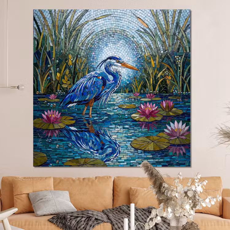 Forex - Vogel - Water - Natuur - Abstract - Blauw — 4